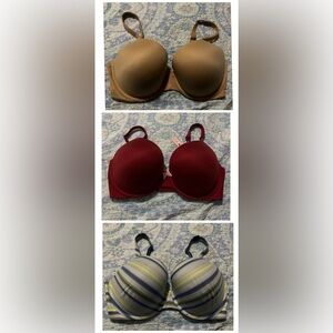 3 Victoria’s Secret bras 34F discounted bundle